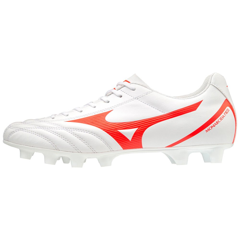 Womens Mizuno Monarcida Neo Select Soccer Cleats White/Coral Philippines (LAUIVS854)